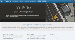 Desktop Screenshot of 3dliftplan.com